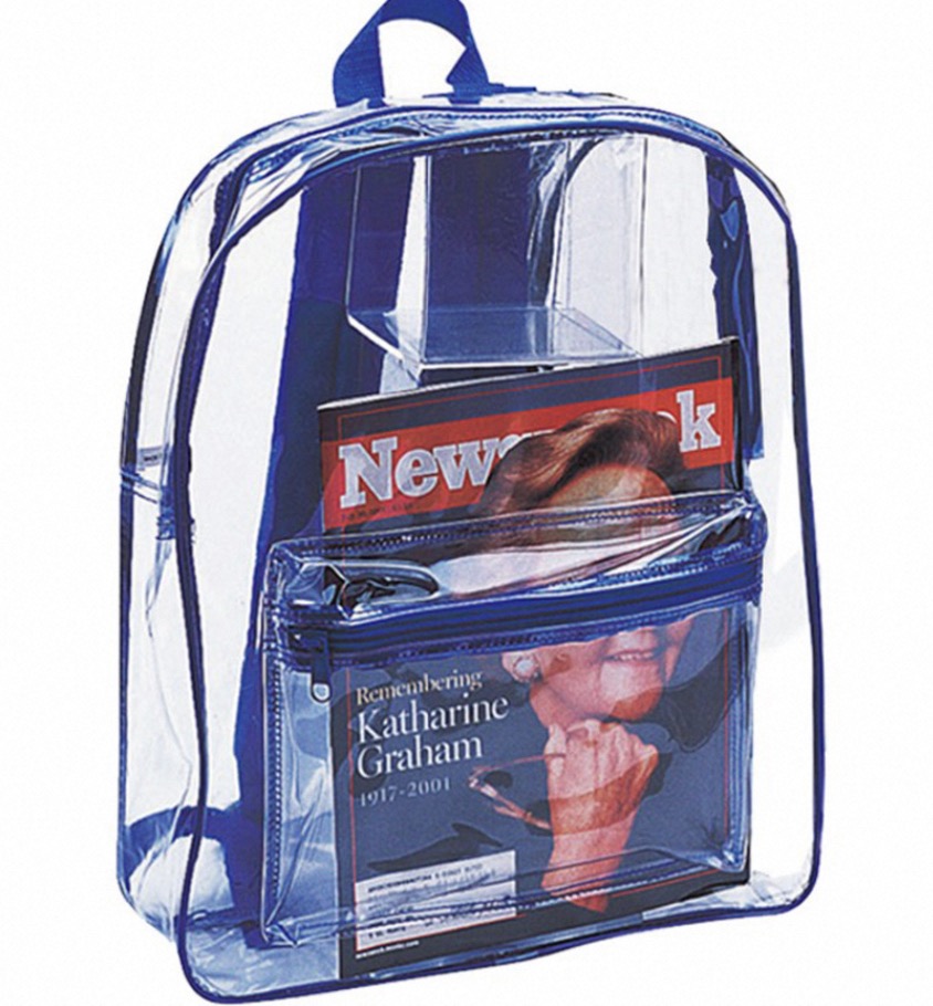 Clear Book Bags for School: Transparent and Trendy