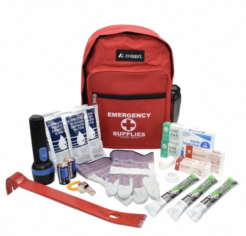 emergency kit bags for school