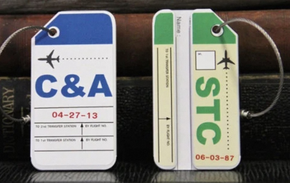 luggage tag template